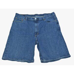 Levi's 550 Denim Shorts Jorts Men's Shorts Size 42 Blue Denim Bermuda